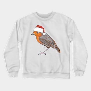 Christmas Robin Crewneck Sweatshirt